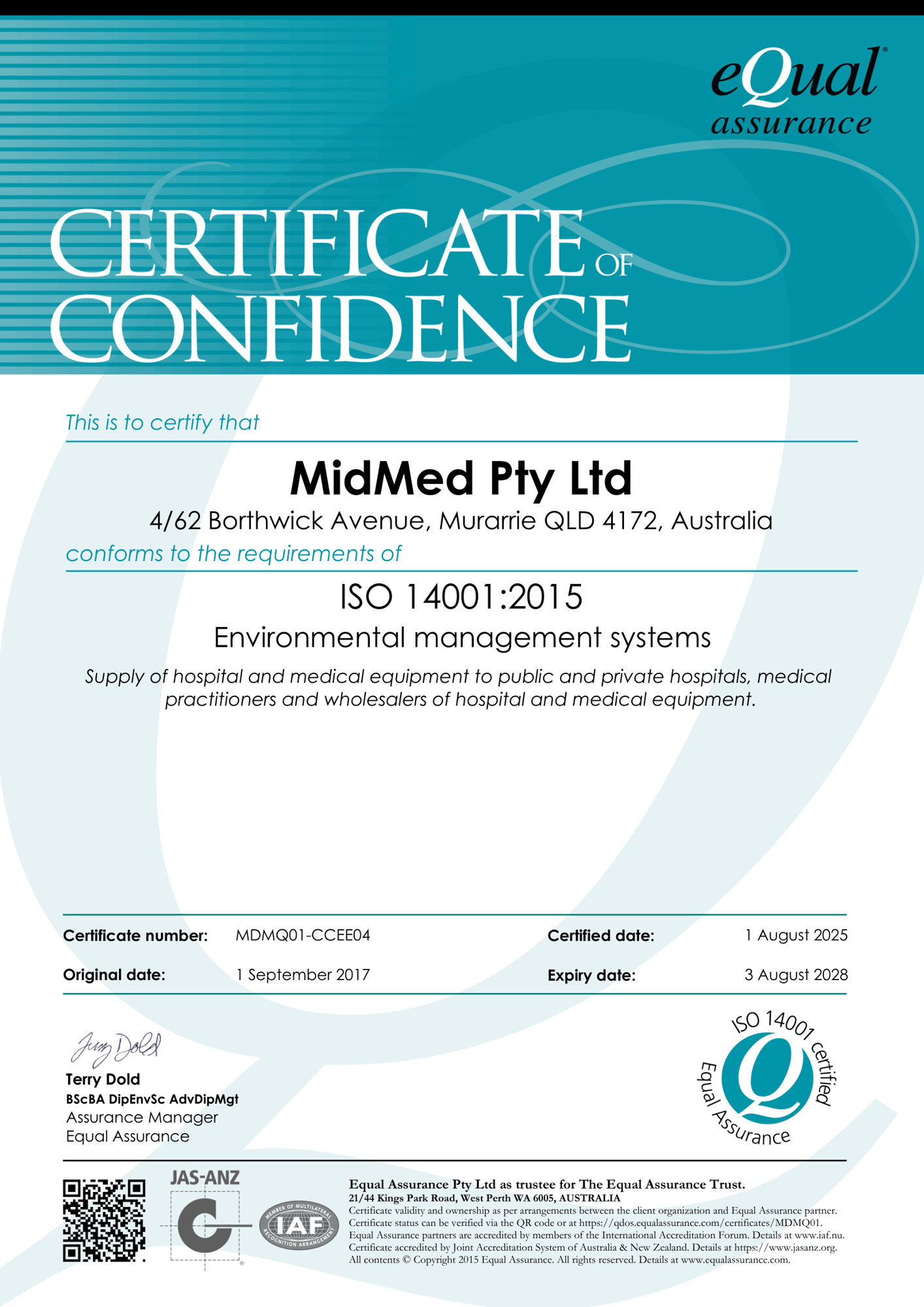 MDMQ01-CCEE04 COC - Environmental-1